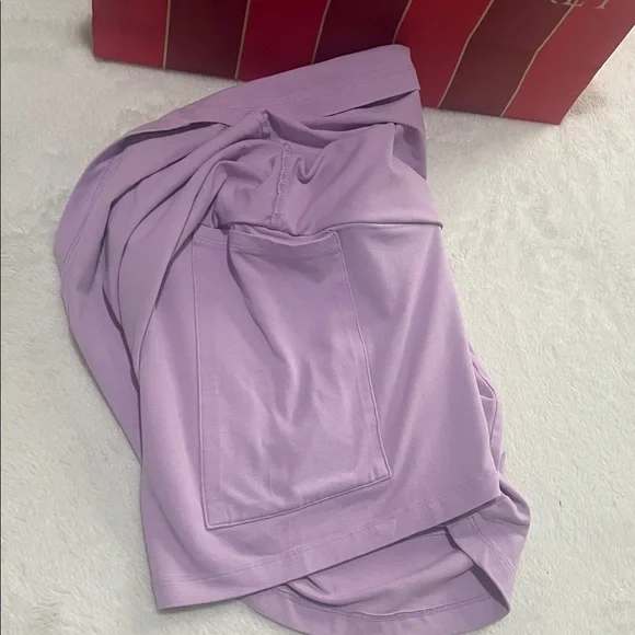 Pre Owned Victoria’s Secret PINK Active Skort lilac Size L - Picture 8 of 10